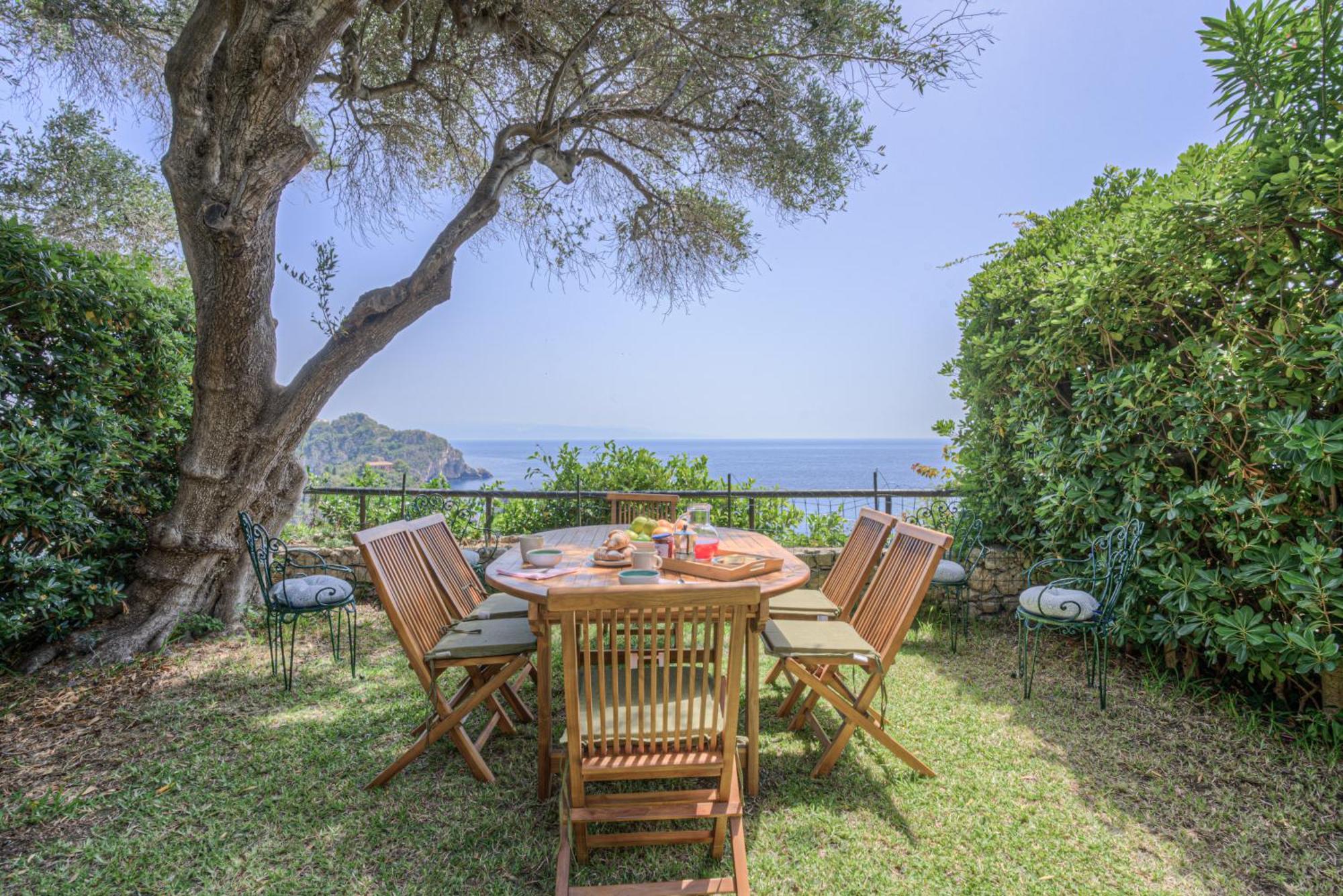 Villa Infinity Vista Mare E Relax Taormina Kültér fotó